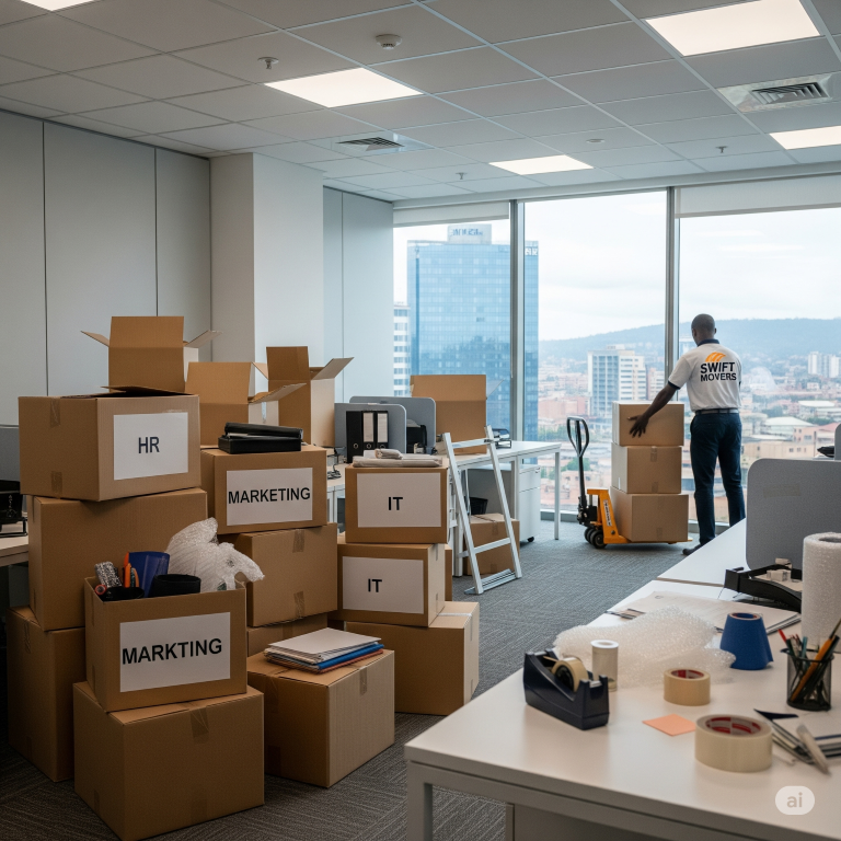 Professional office relocation